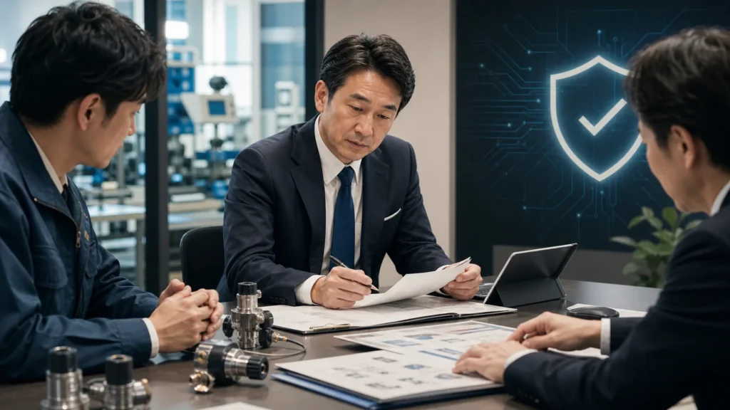 センサー企業M&Aの秘密保持とリスク管理を確認する面談