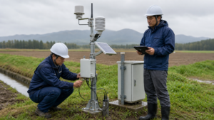 北海道・札幌・千歳の寒冷地インフラと環境センサー監視を確認する場面